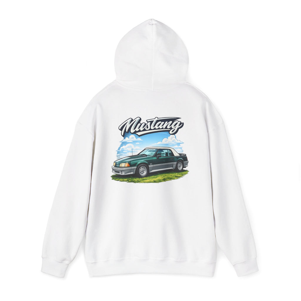 Mustang Classic Car Hoodie – Vintage Muscle Car Graphic Sweatshirt