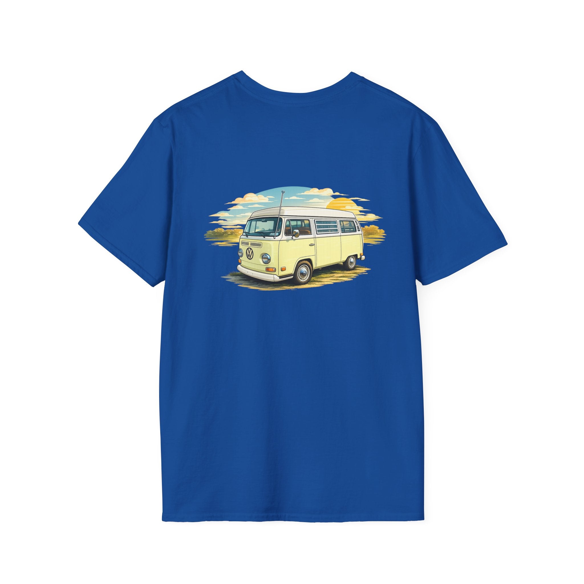 Retro VW Bus T-Shirt — Vintage Campervan Surf Graphic Tee