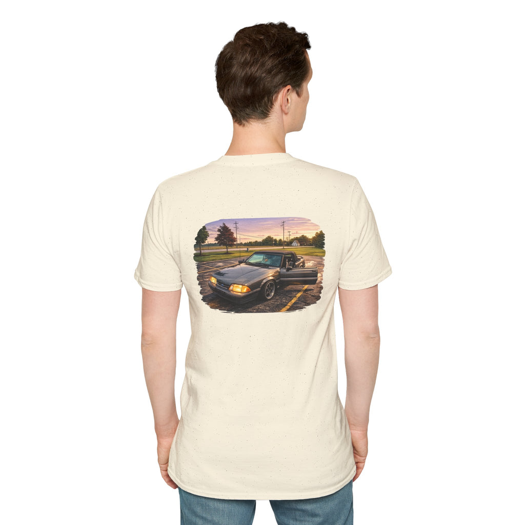 Grey Foxbody — Vintage Coupe Graphic Tee