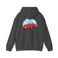 Red Miata Hoodie – Retro Convertible Graphic Hooded Sweatshirt