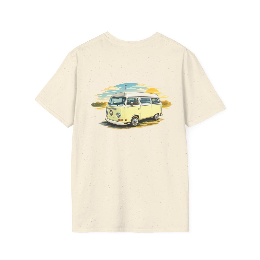 Retro VW Bus T-Shirt — Vintage Campervan Surf Graphic Tee