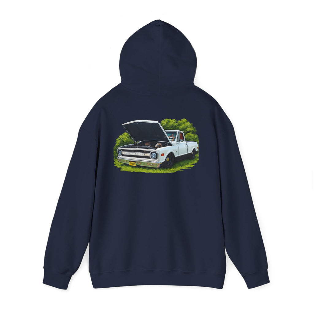Classic Chevy C10 Truck Hoodie – Vintage Pickup Graphic Sweatshirt