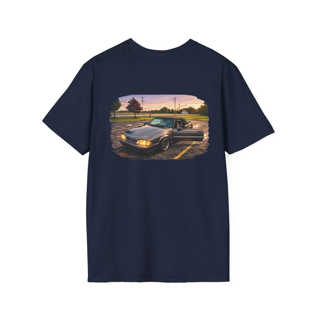 Grey Foxbody — Vintage Coupe Graphic Tee
