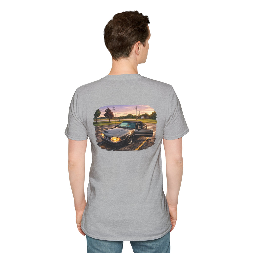 Grey Foxbody — Vintage Coupe Graphic Tee