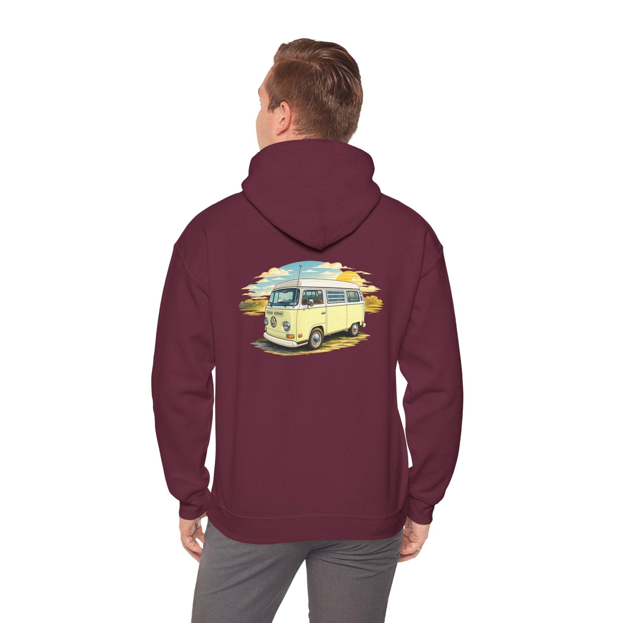VW Camper Hoodie – Vintage Surf Van Sweatshirt