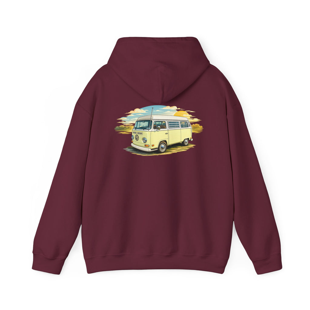 VW Camper Hoodie – Vintage Surf Van Sweatshirt