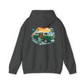 Vintage VW Camper Hoodie – Retro Surf Van Sunset Pullover