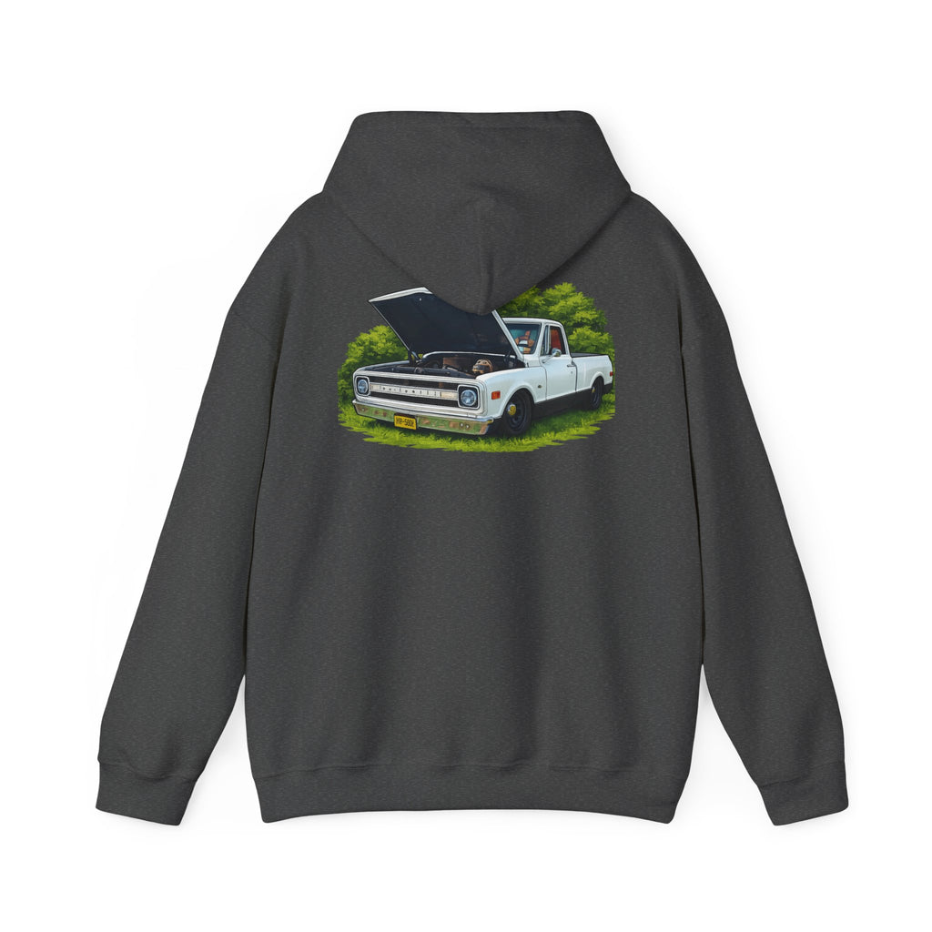 Classic Chevy C10 Truck Hoodie – Vintage Pickup Graphic Sweatshirt