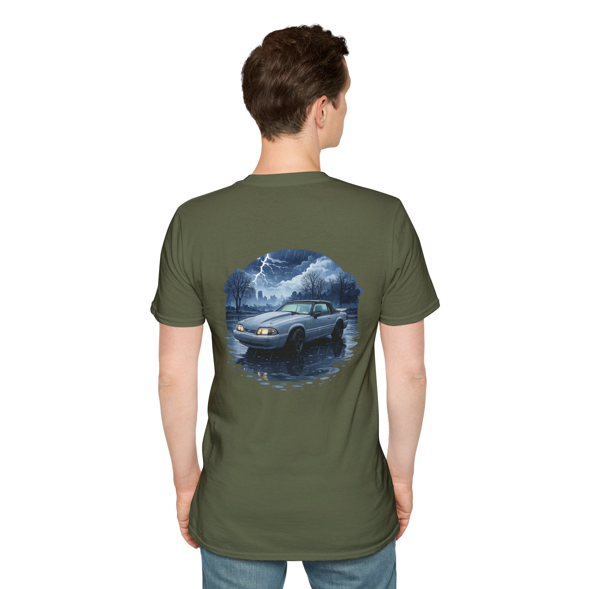 Foxbody Mustang Storm Night T-Shirt