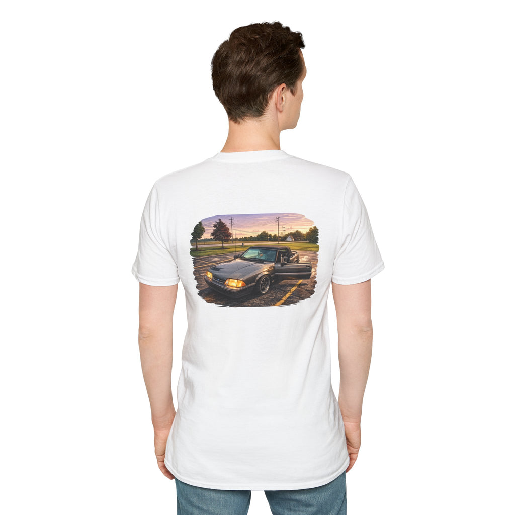 Grey Foxbody — Vintage Coupe Graphic Tee