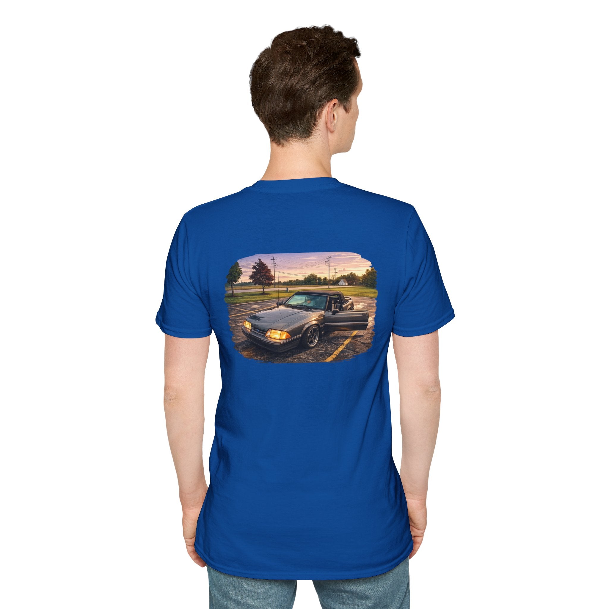 Grey Foxbody — Vintage Coupe Graphic Tee