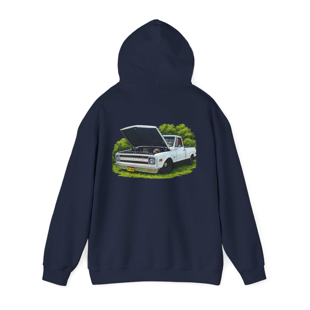 Vintage Pickup Truck Hoodie – Classic Bed-Up Truck Graphic Sweatshirt