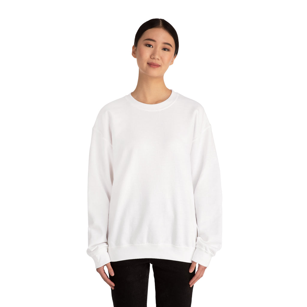 Crewneck Sweatshirt with Classic Car Scenic Back Print – Vintage Muscle Car Artwork