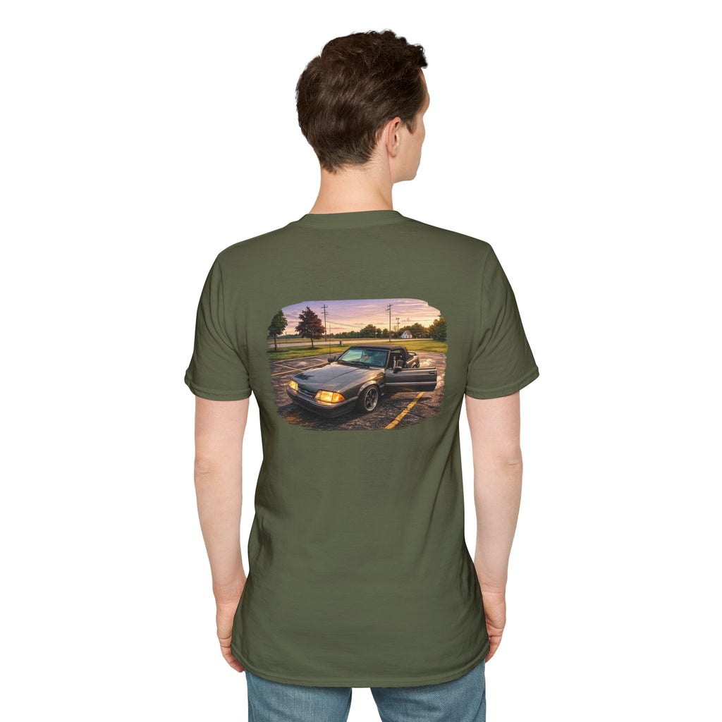 Grey Foxbody — Vintage Coupe Graphic Tee