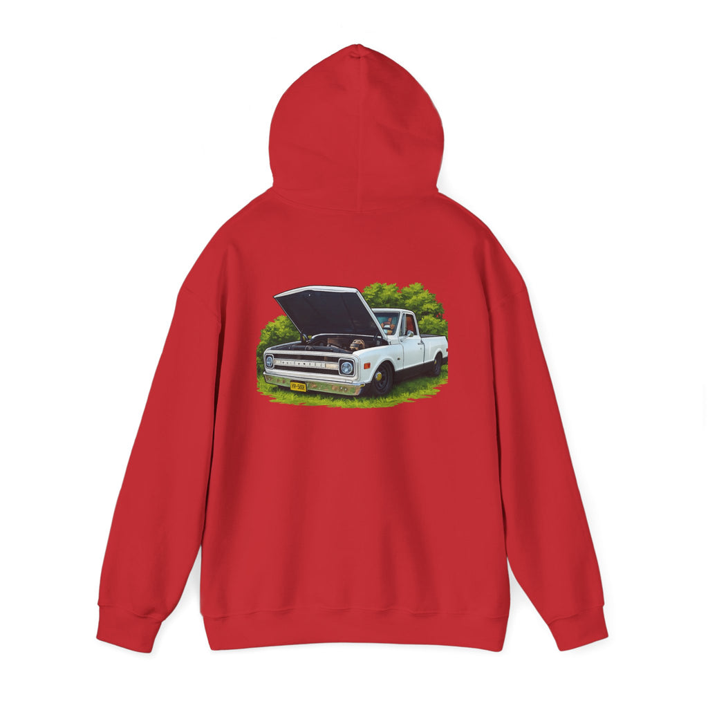 Vintage Pickup Truck Hoodie – Classic Bed-Up Truck Graphic Sweatshirt