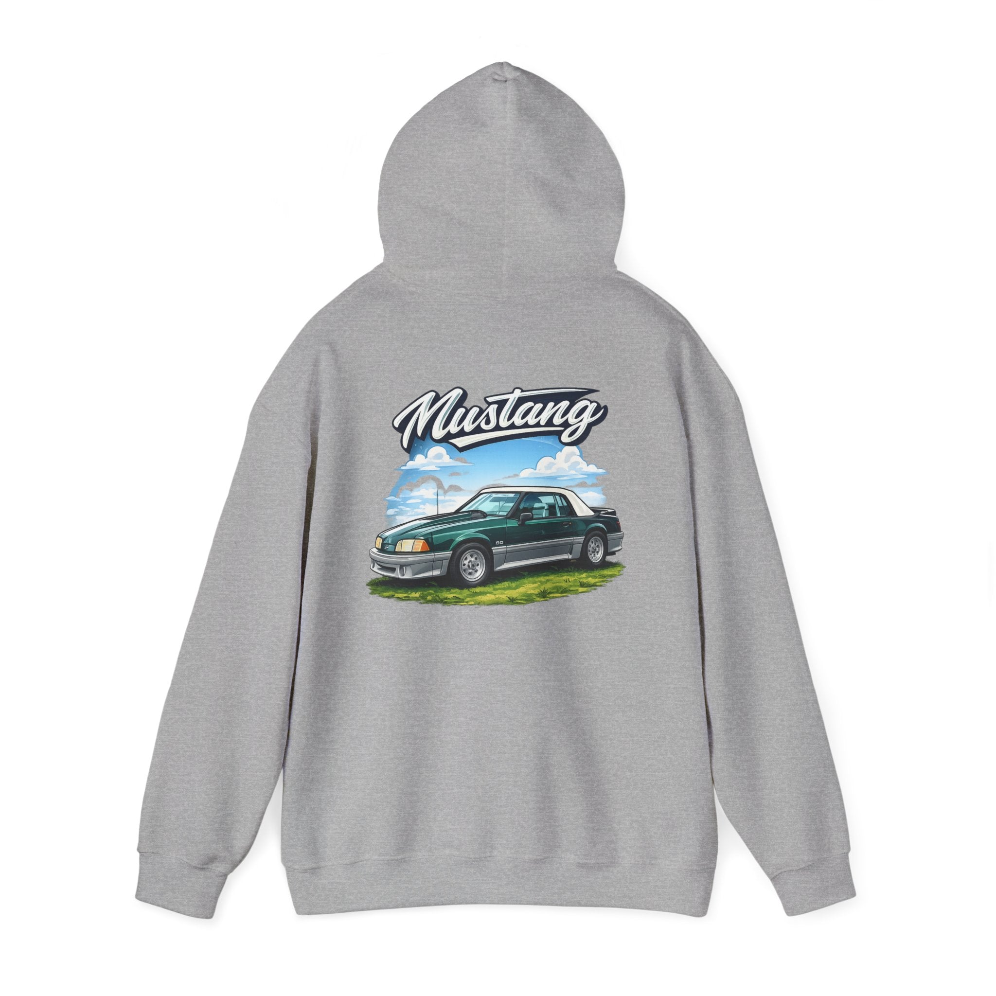 Mustang Classic Car Hoodie – Vintage Muscle Car Graphic Sweatshirt