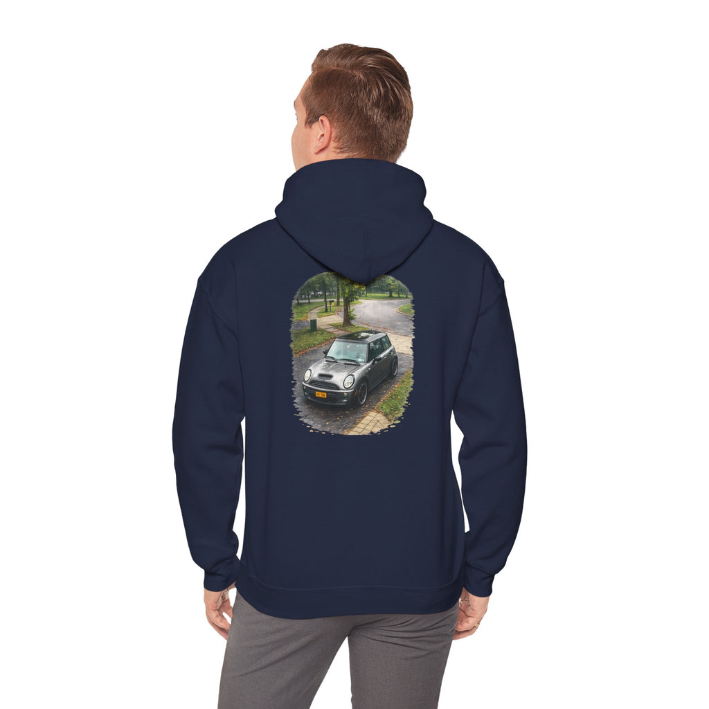 Mini Cooper Hoodie – Vintage Car Photo Print