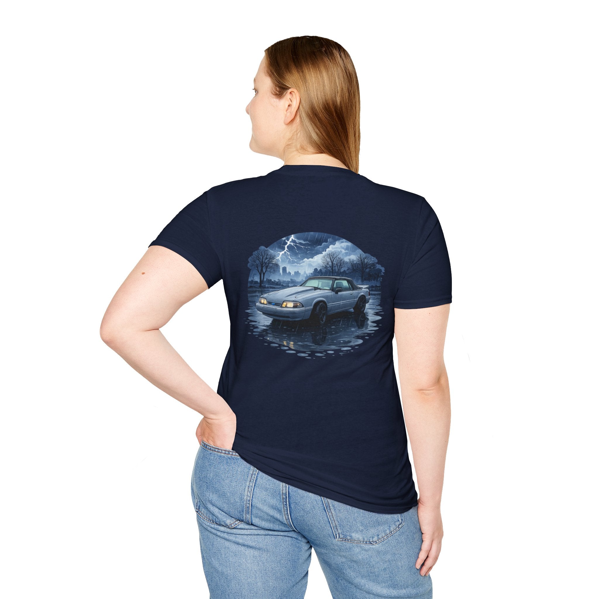 Foxbody Mustang Storm Night T-Shirt