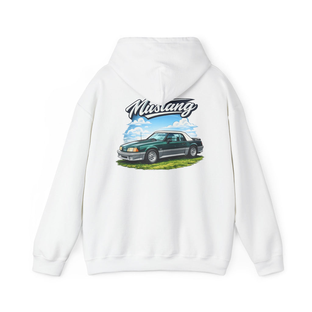 Mustang Classic Car Hoodie – Vintage Muscle Car Graphic Sweatshirt