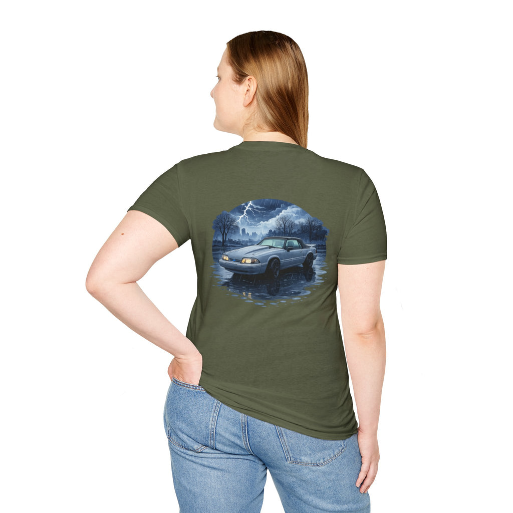 Foxbody Mustang Storm Night T-Shirt