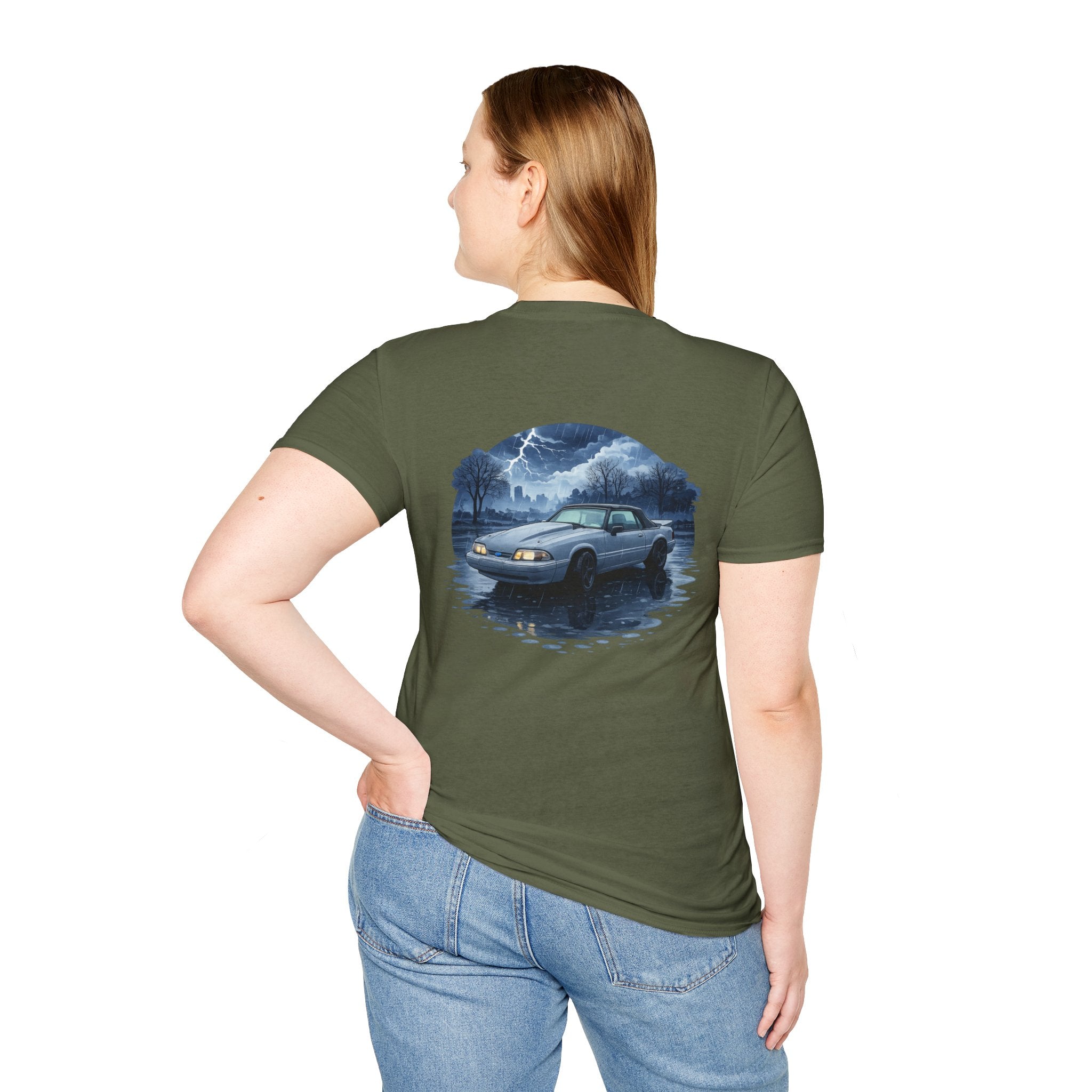 Foxbody Mustang Storm Night T-Shirt