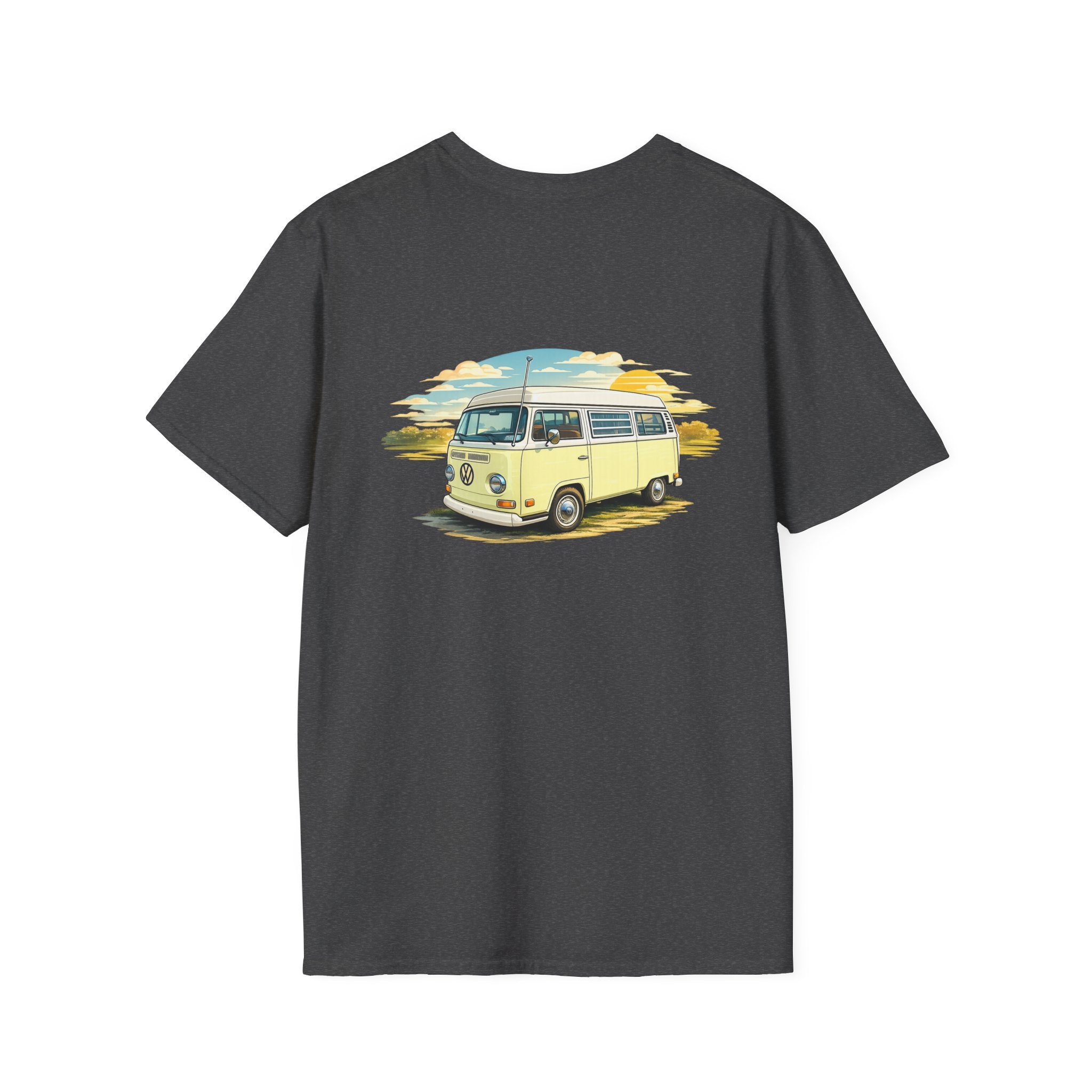Retro VW Bus T-Shirt — Vintage Campervan Surf Graphic Tee