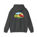 Classic VW Beetle Sunset Hoodie — Vintage Car Graphic Pullover