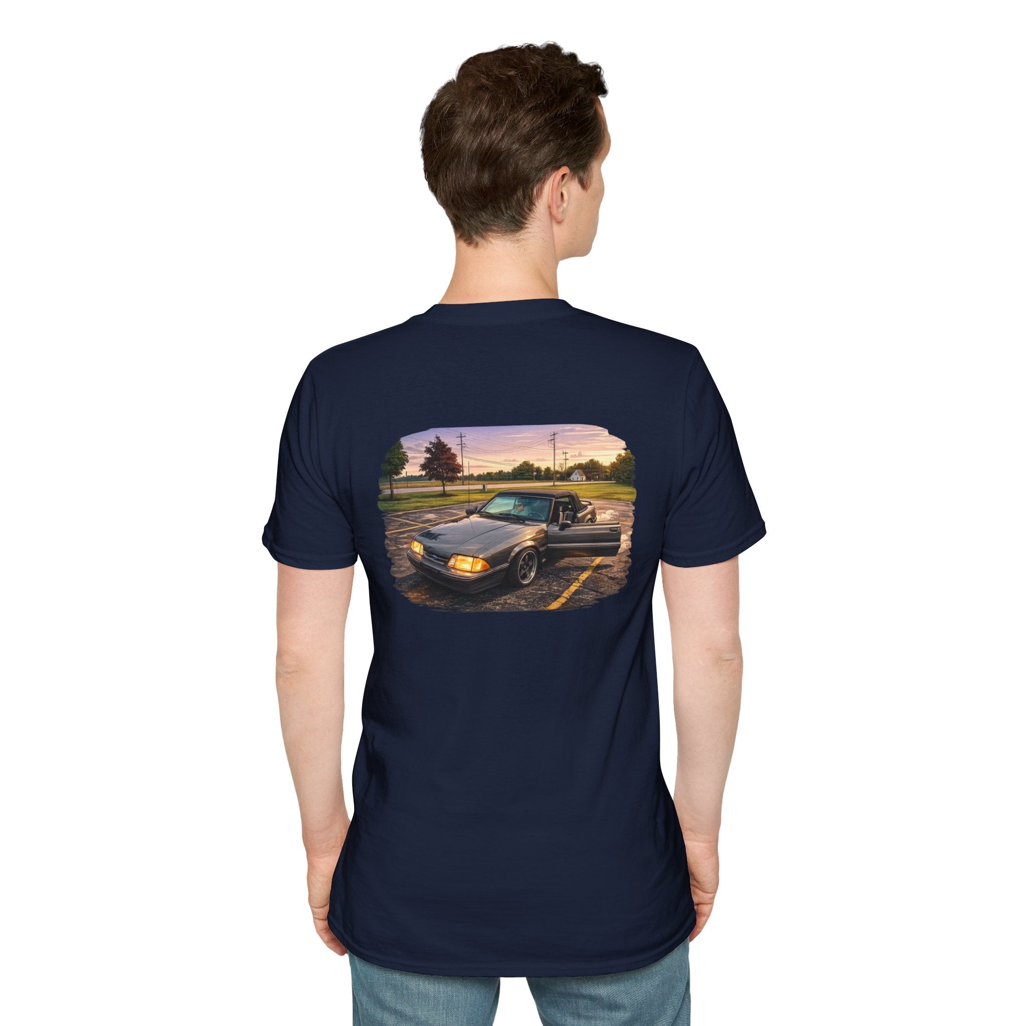 Grey Foxbody — Vintage Coupe Graphic Tee