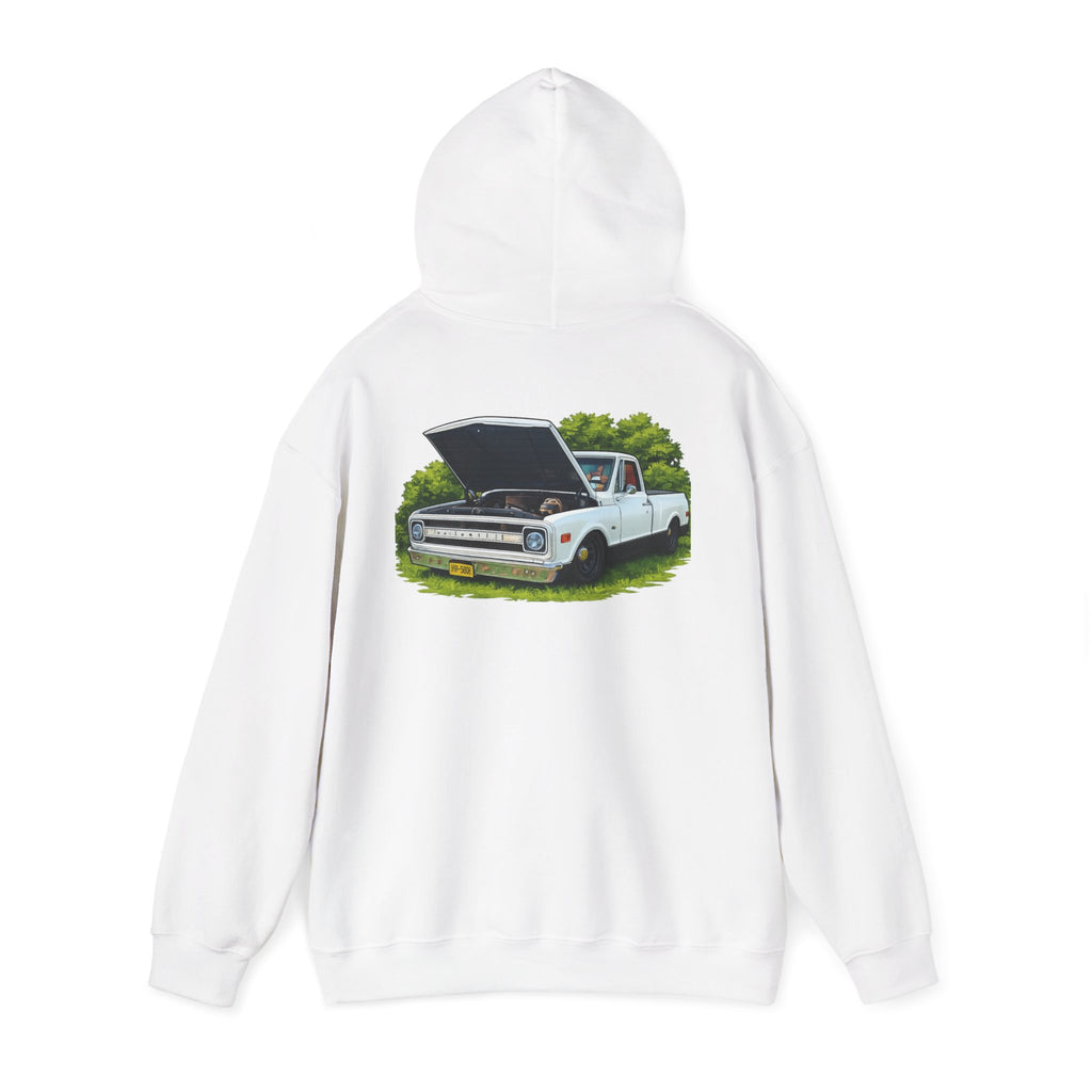 Classic Chevy C10 Truck Hoodie – Vintage Pickup Graphic Sweatshirt