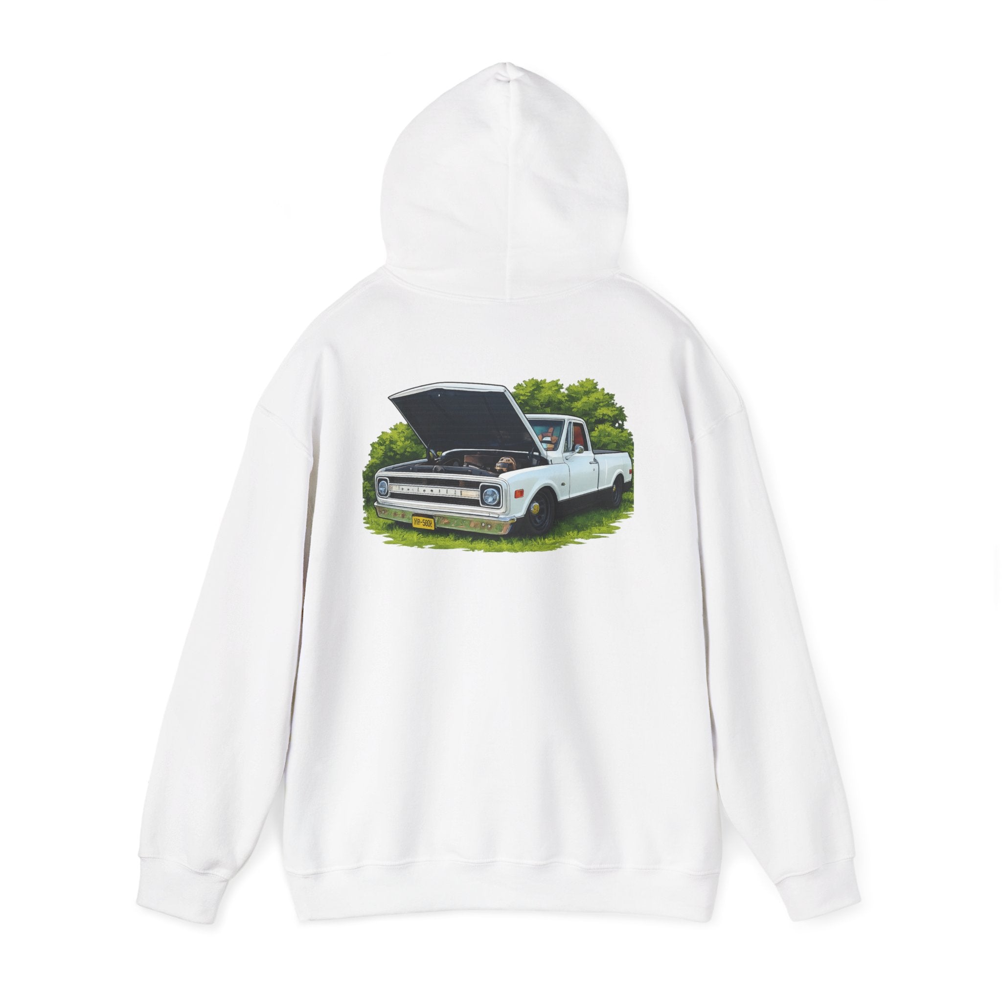 Classic Chevy C10 Truck Hoodie – Vintage Pickup Graphic Sweatshirt