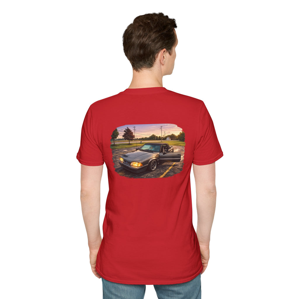 Grey Foxbody — Vintage Coupe Graphic Tee