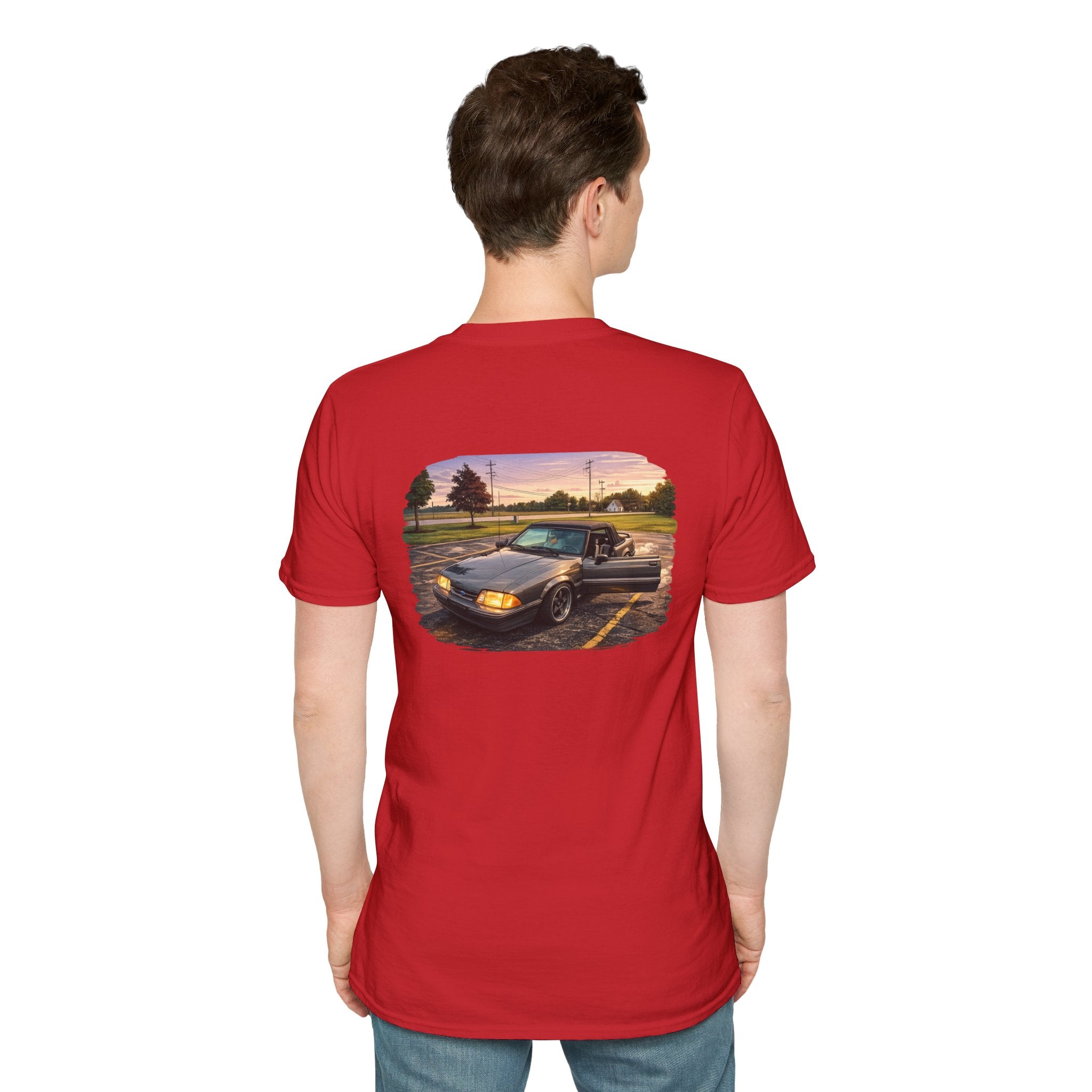 Grey Foxbody — Vintage Coupe Graphic Tee