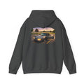 Classic Truck Sunset Hoodie — Vintage Pickup Scenic Graphic Sweatshirt
