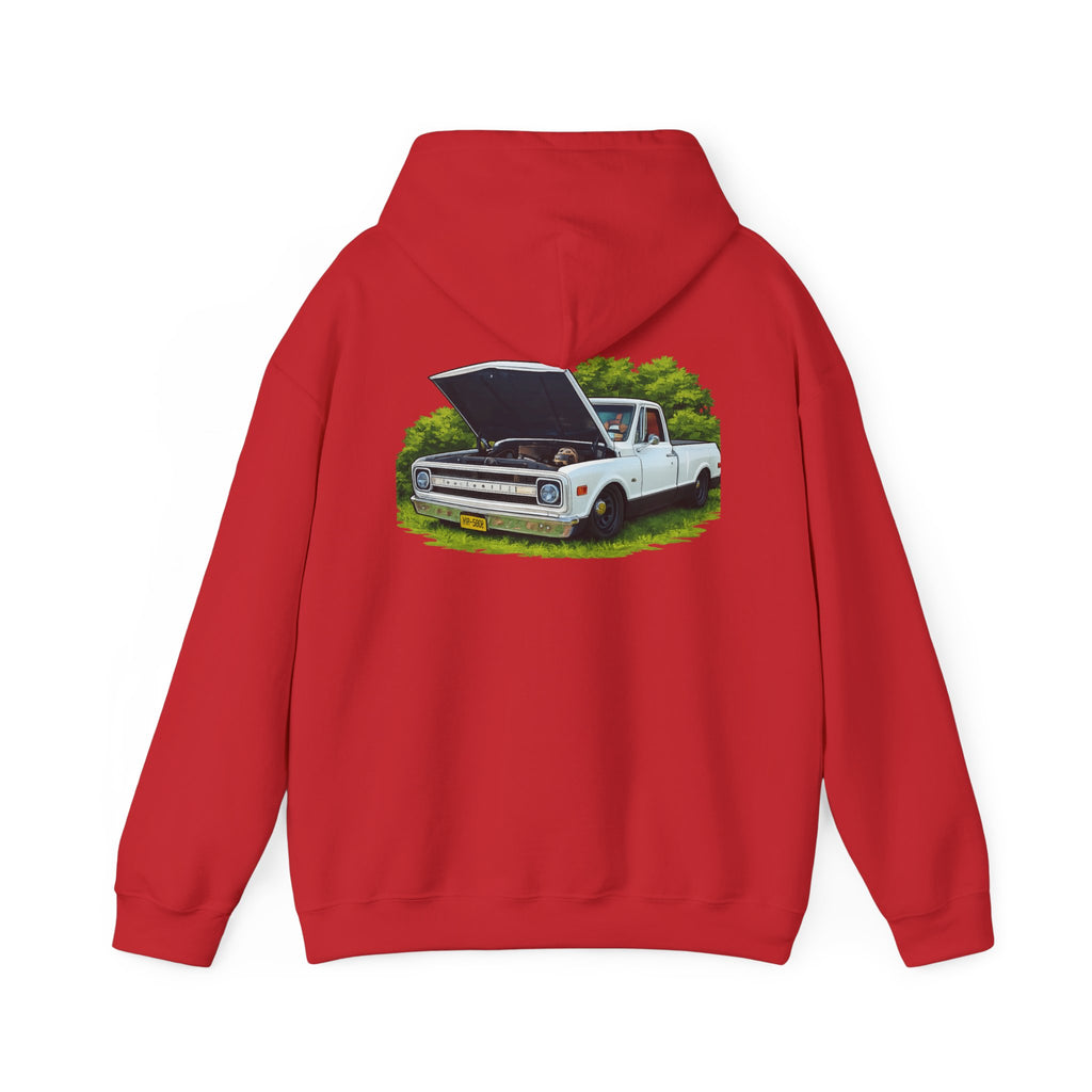 Vintage Pickup Truck Hoodie – Classic Bed-Up Truck Graphic Sweatshirt