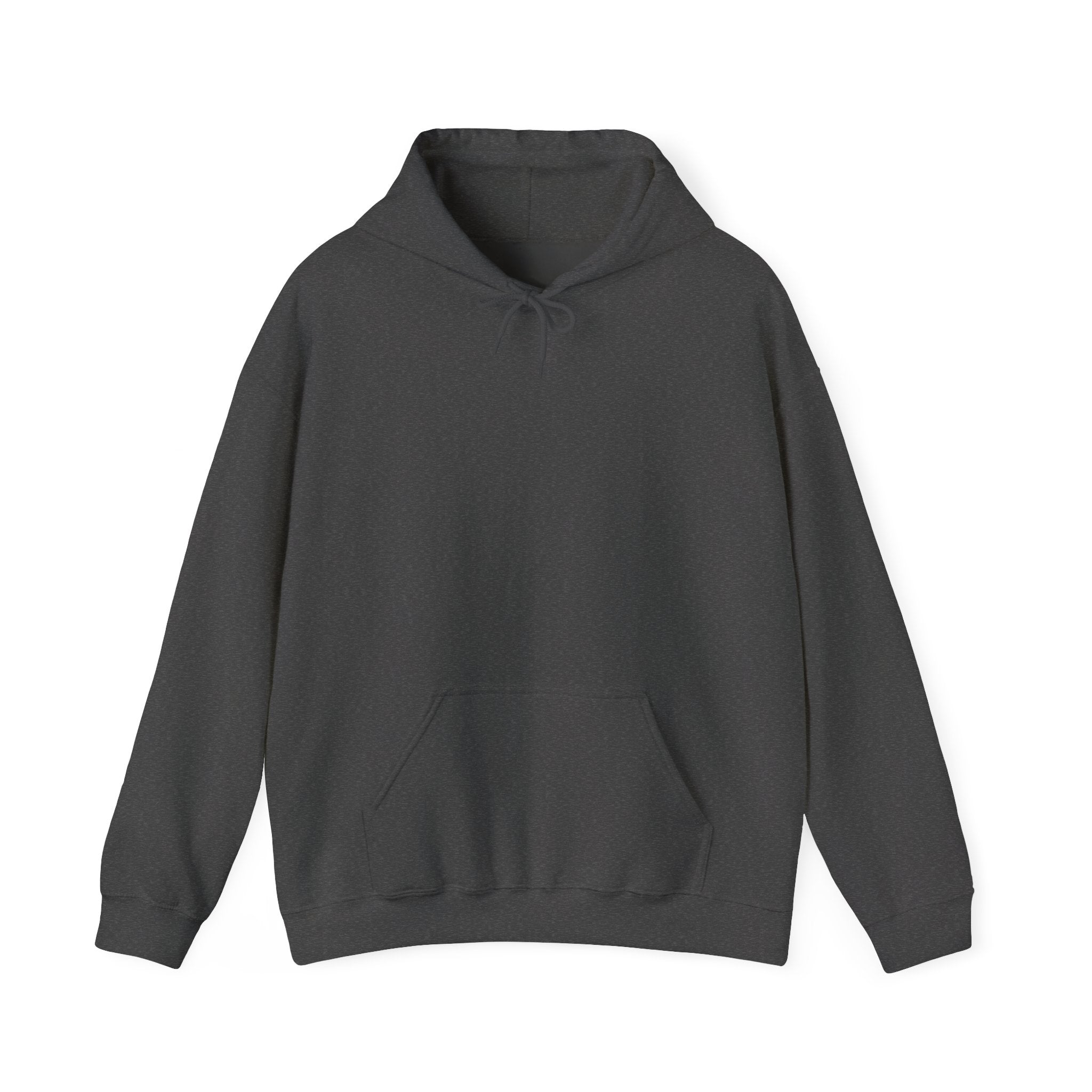 Car Enthusiast Hoodie – Blue Mustang Car Scenic Back Print