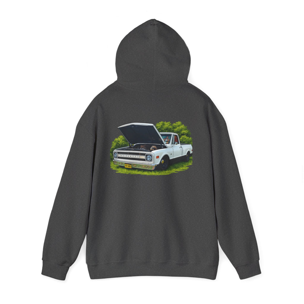 Vintage Pickup Truck Hoodie – Classic Bed-Up Truck Graphic Sweatshirt