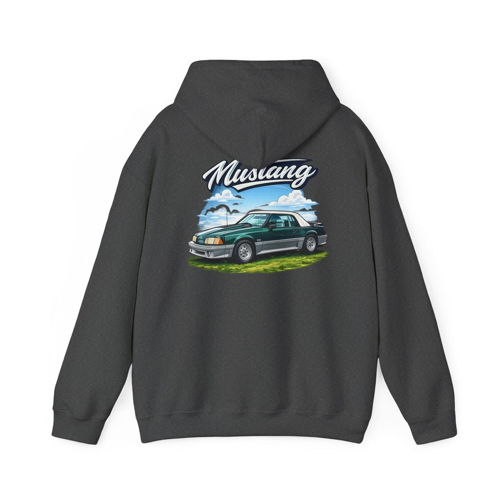 Mustang Classic Car Hoodie – Vintage Muscle Car Graphic Sweatshirt