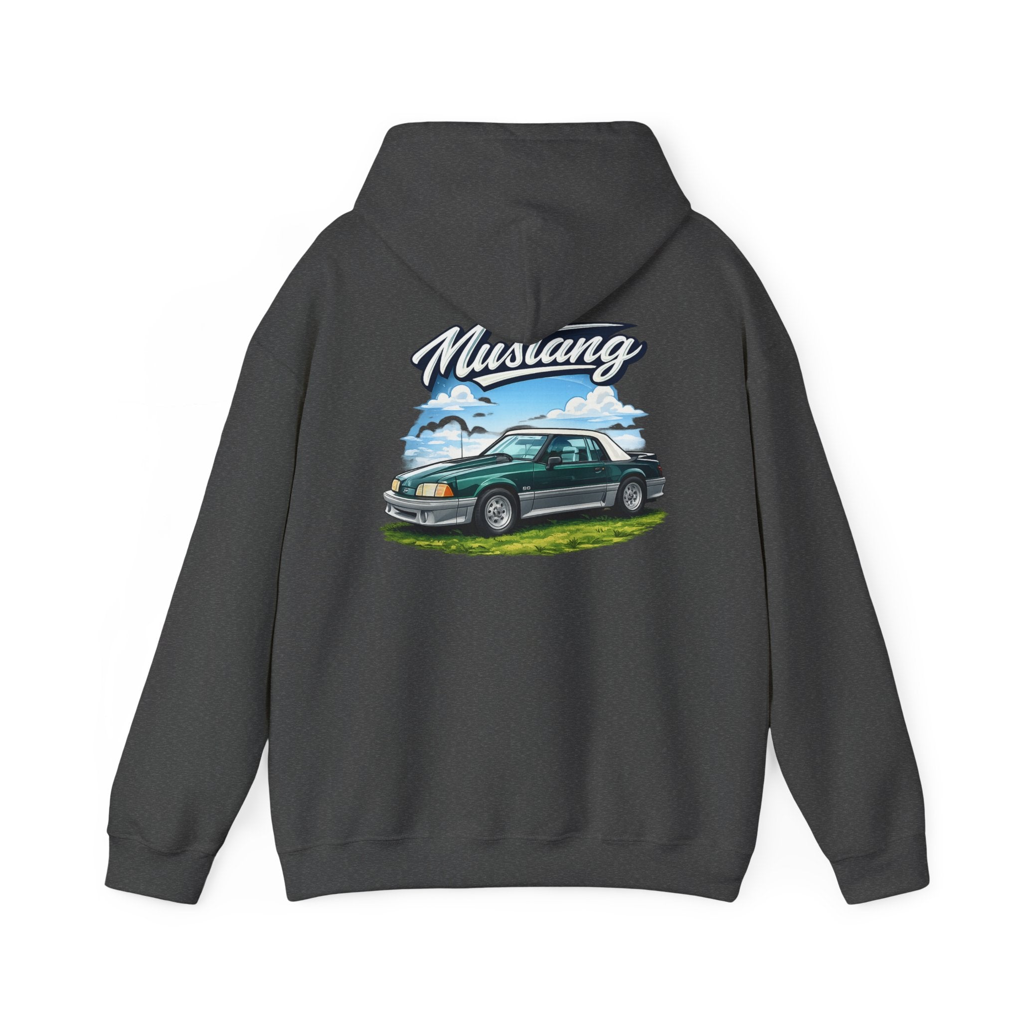 Mustang Classic Car Hoodie – Vintage Muscle Car Graphic Sweatshirt
